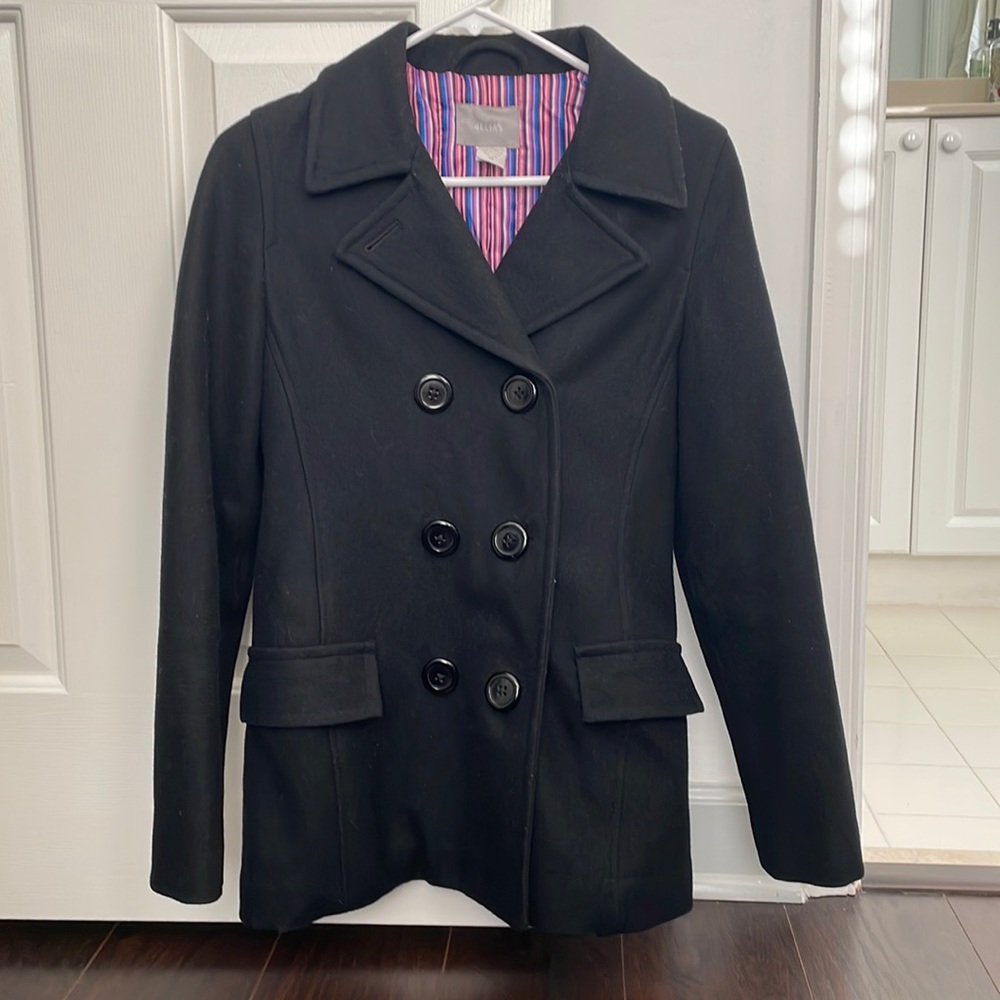 Delia’s Black Pea Coat